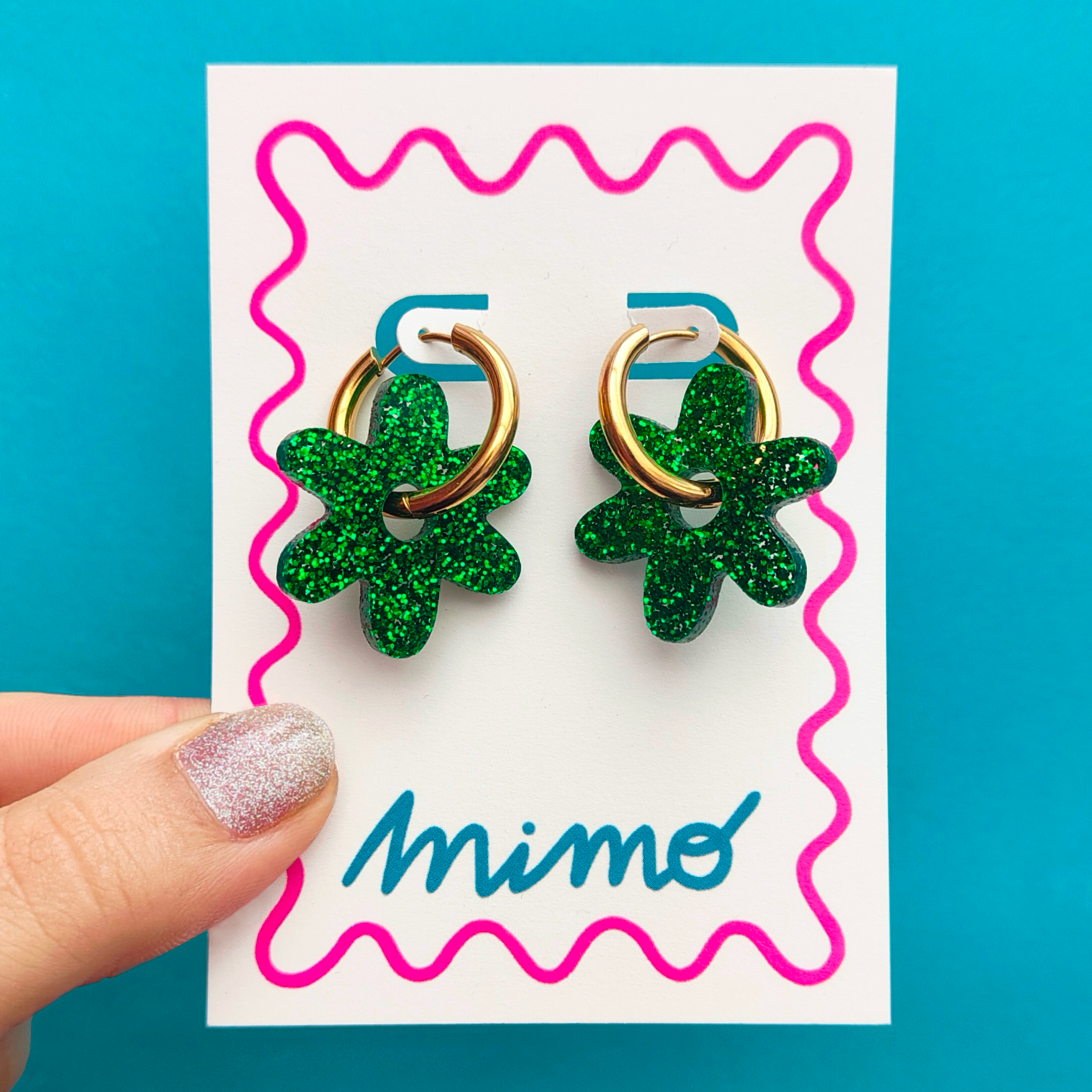 Mimo – wholesale Hoop earrings – Wholesale Flower Hoop Earrings20