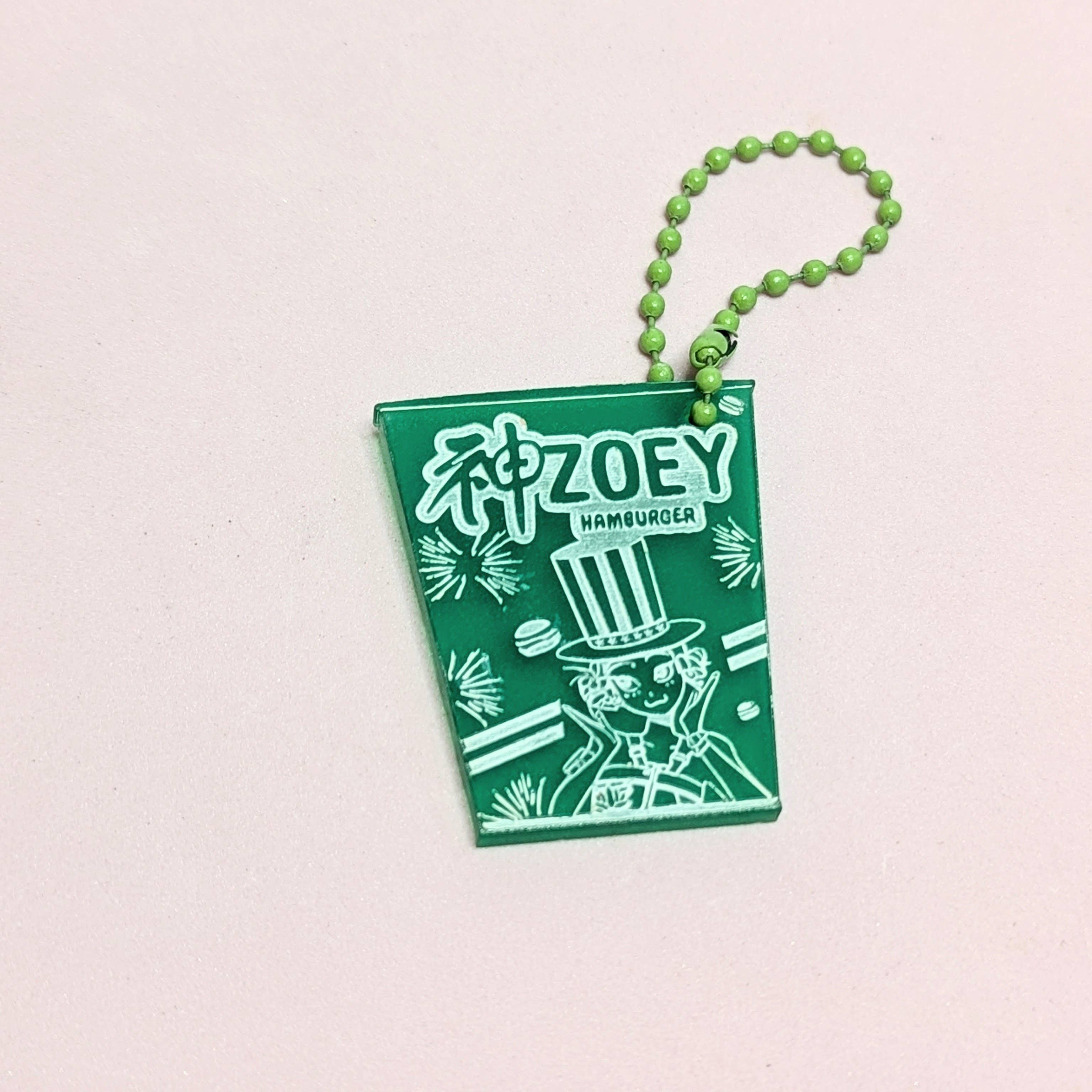 Chikai Shop - Wholesale Keychain - Women's - Kpop Demon Hunters Huntrix Ramen cup Noodle charms Rumi Zoey7