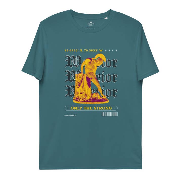 Only the Strong - Unisex organic cotton t-shirt for wholesale by WARRIORGENICS