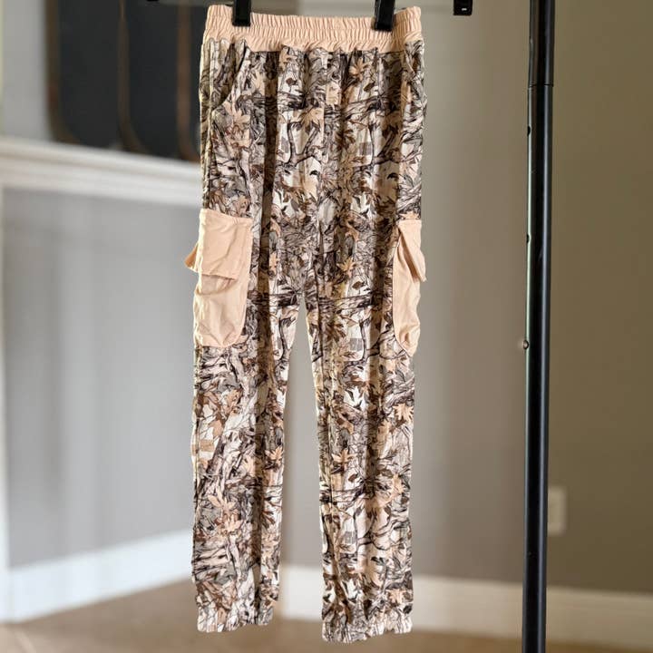 Pantaloni Cargo (Bambini) ARYA in Bambù, Woodland per la vendita all'ingrosso da parte di Micro Me