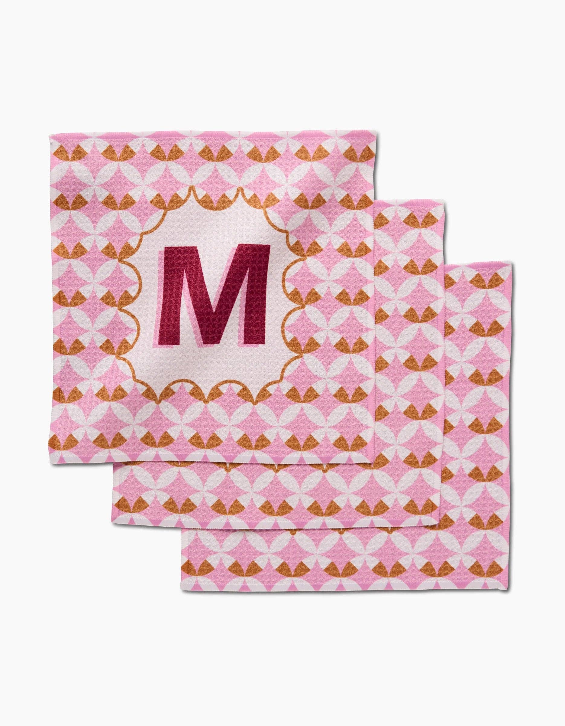 Geometry – toalha de cozinha por atacado – Azulejo com Monograma de Geometria15