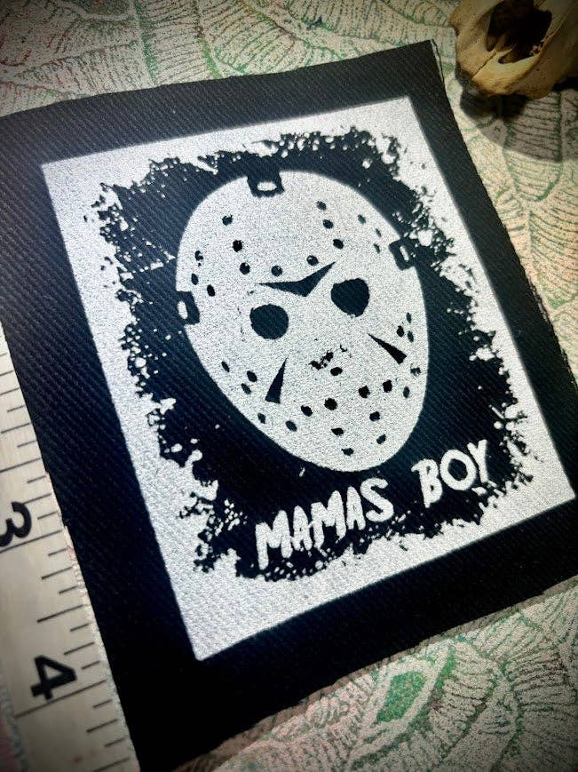 Three Raccoons - Vendita all'ingrosso Toppe - Jason, il cocco di mamma, patch di Venerdì 13.3