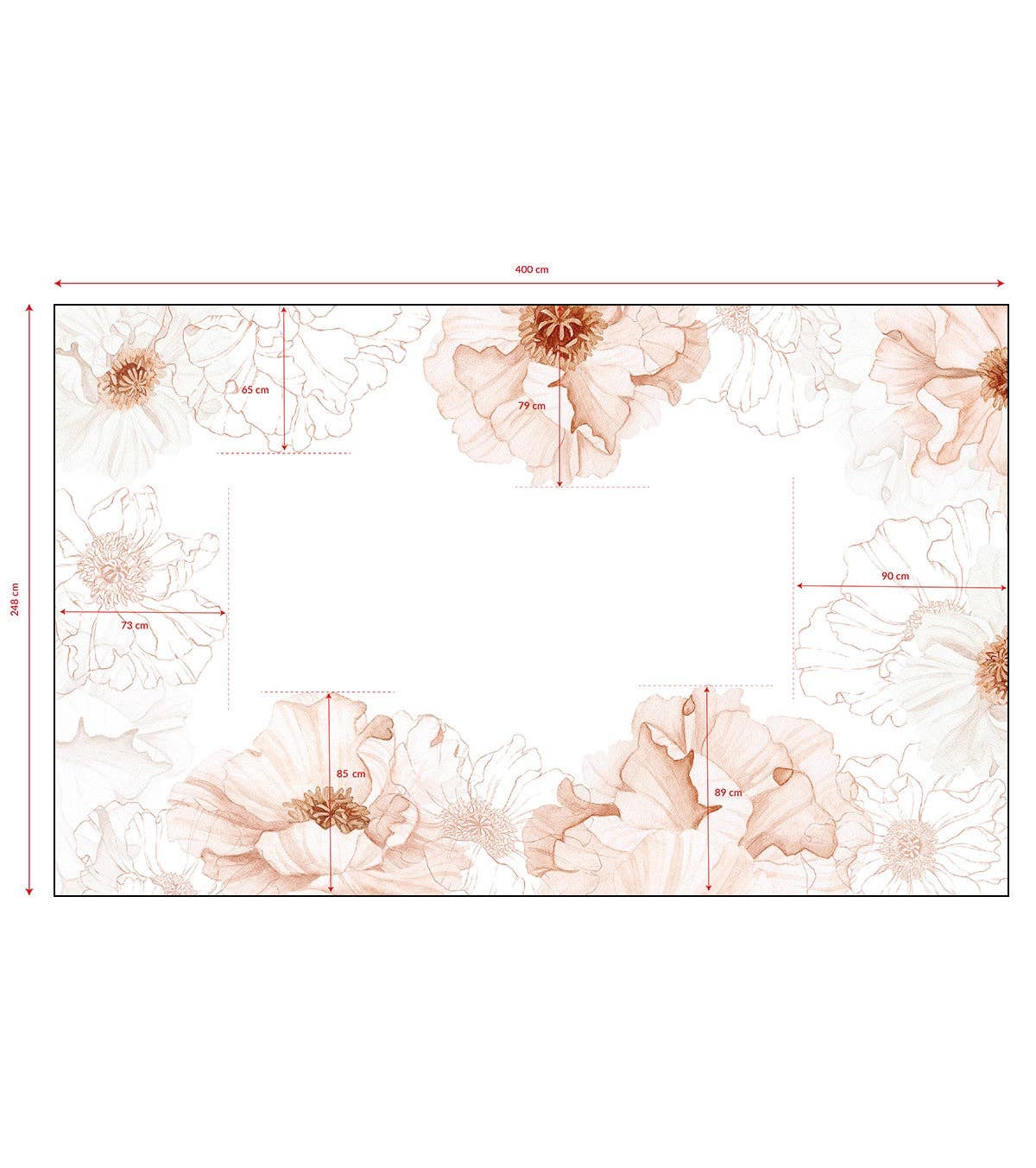 LILIPINSO - Wholesale Wallpaper - ISLANDIC POPPIES - Papier peint panoramique - Coquelicots (oversize)3