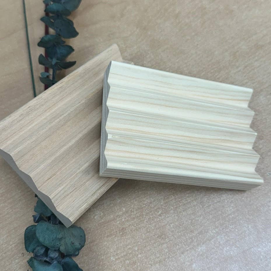 Wild Herb Soap Co - Wholesale Bath Soap Dish - Soap Saver Dish: Made by Hand in USA of Hardwood1