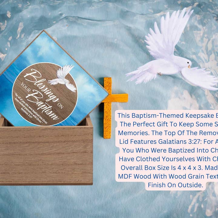 Magnolia – Engroshandel Pynteæske – Mindesake-velsignelse på din dåb3