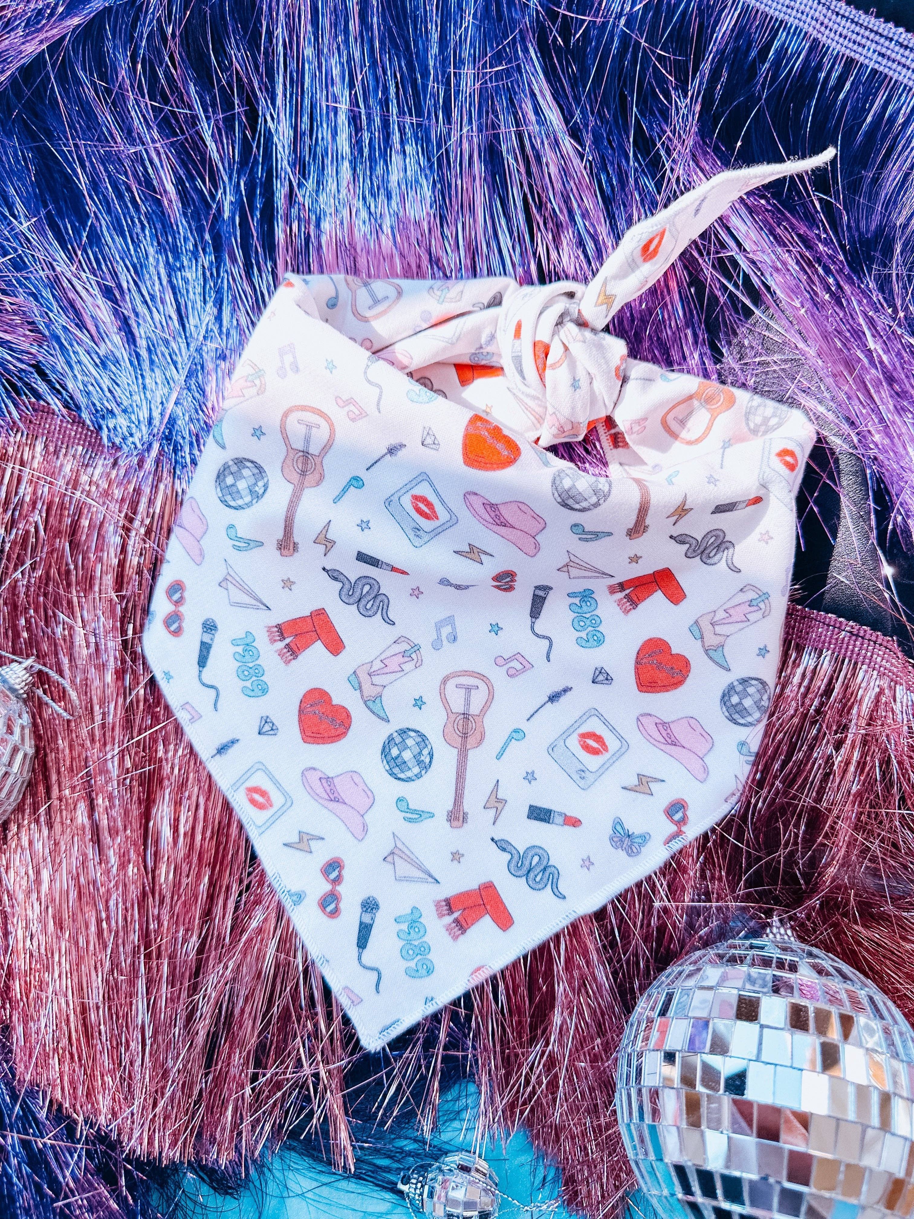 Modern Companion - Wholesale Pet Bandana - Dog - Swiftie Bandana1