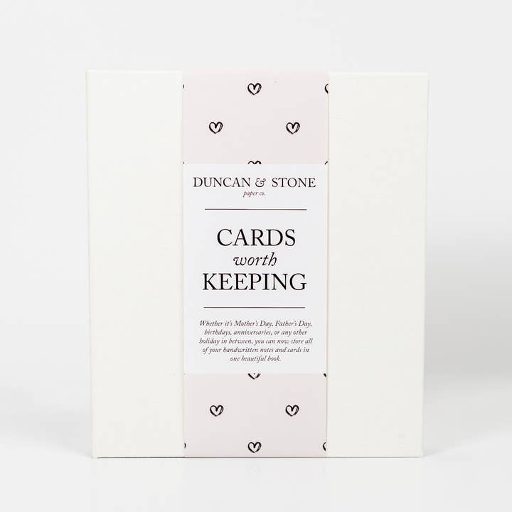 Duncan & Stone Paper Co. - Wholesale Journal/Diary - Cards Worth Keeping Journal | Birthday Card Organizer Book2