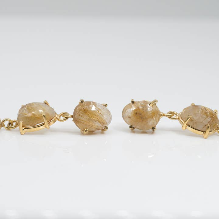 Leslie Francesca Designs - Vente Boucles d'oreilles pendantes - Boucles d'oreilles Pluie4