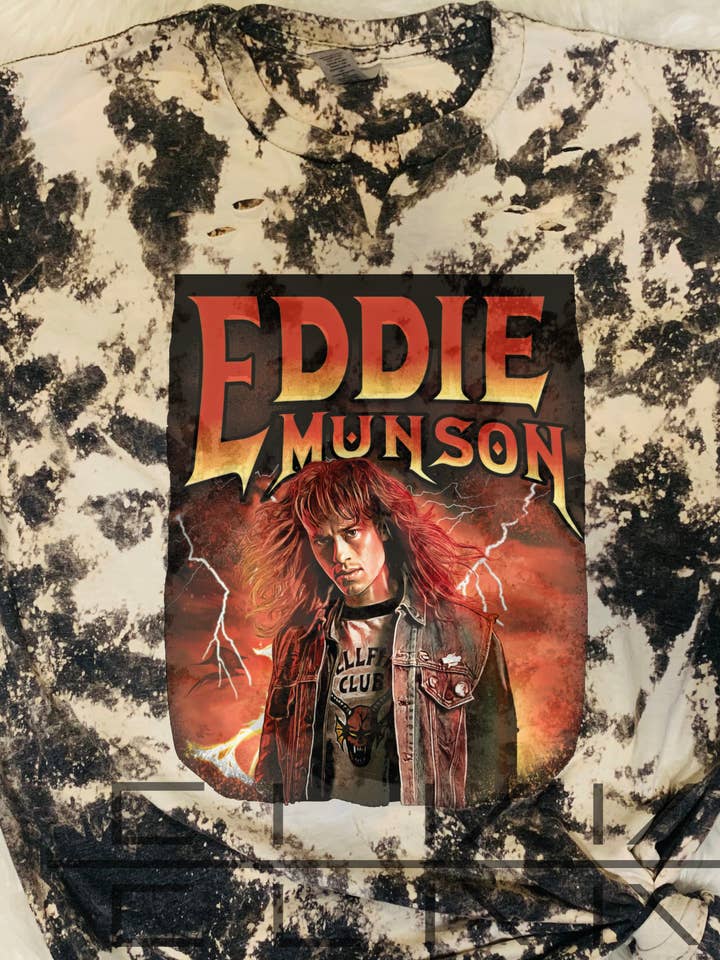 Stranger things Eddie Tee for wholesale by Elkk Designs