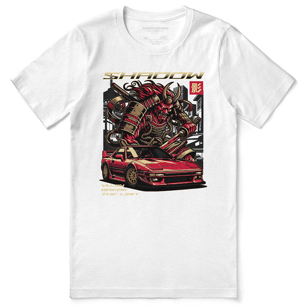YUJIN CLOTHING - Wholesale T-Shirt (Graphic) - Unisex - Shadow Car T-Shirt4