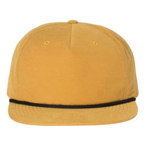 Kodiak Wholesale - Wholesale Flat Brim Cap - Unisex - Richardson 256 Umpqua Rope Snapback Cap - Custom Leather Patch Hat | No Minimals | Volume Tiered Pricing