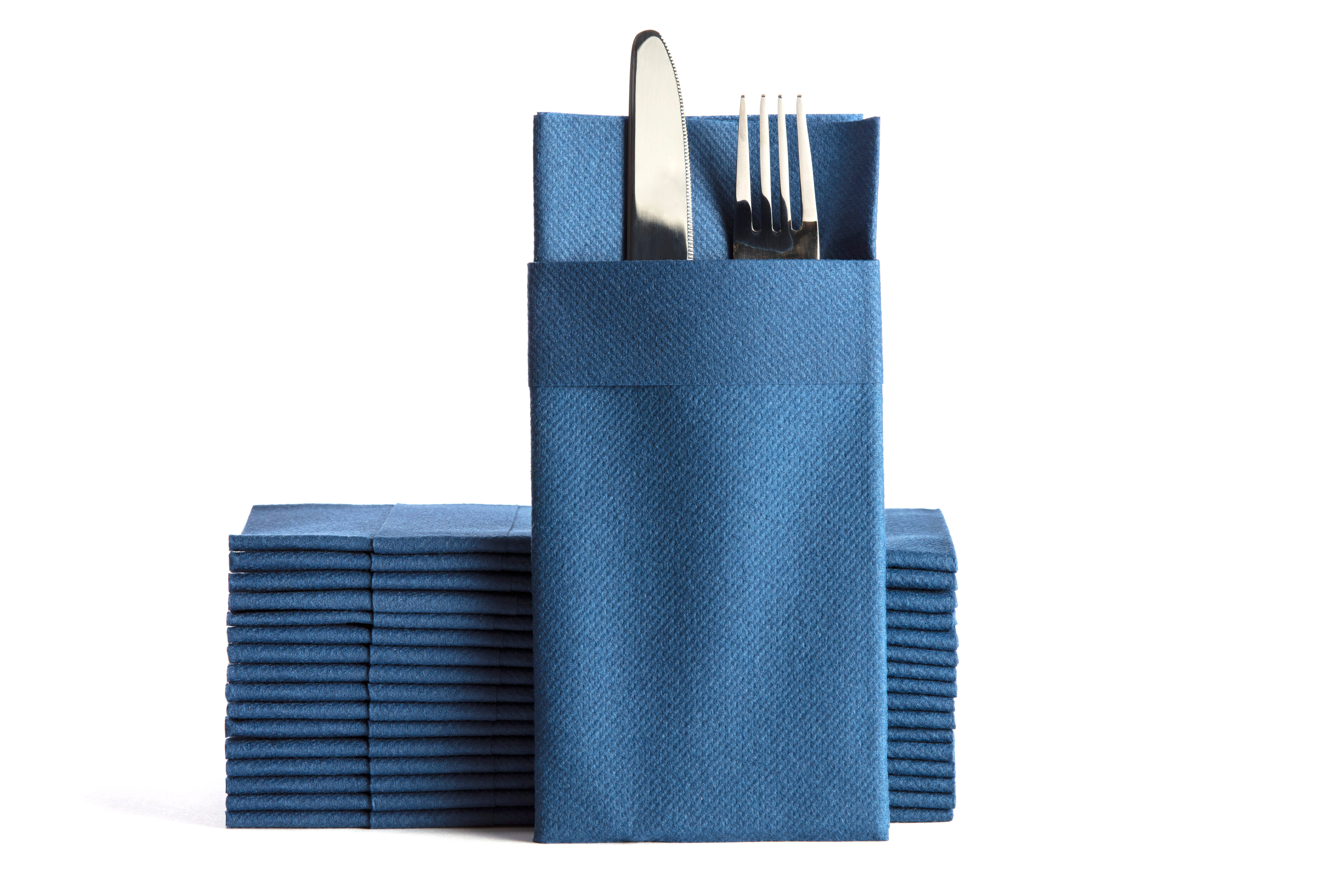Moyes Home – wholesale Disposable napkin – Premium Linen-Feel Dinner Napkins Disposable with Pocket16