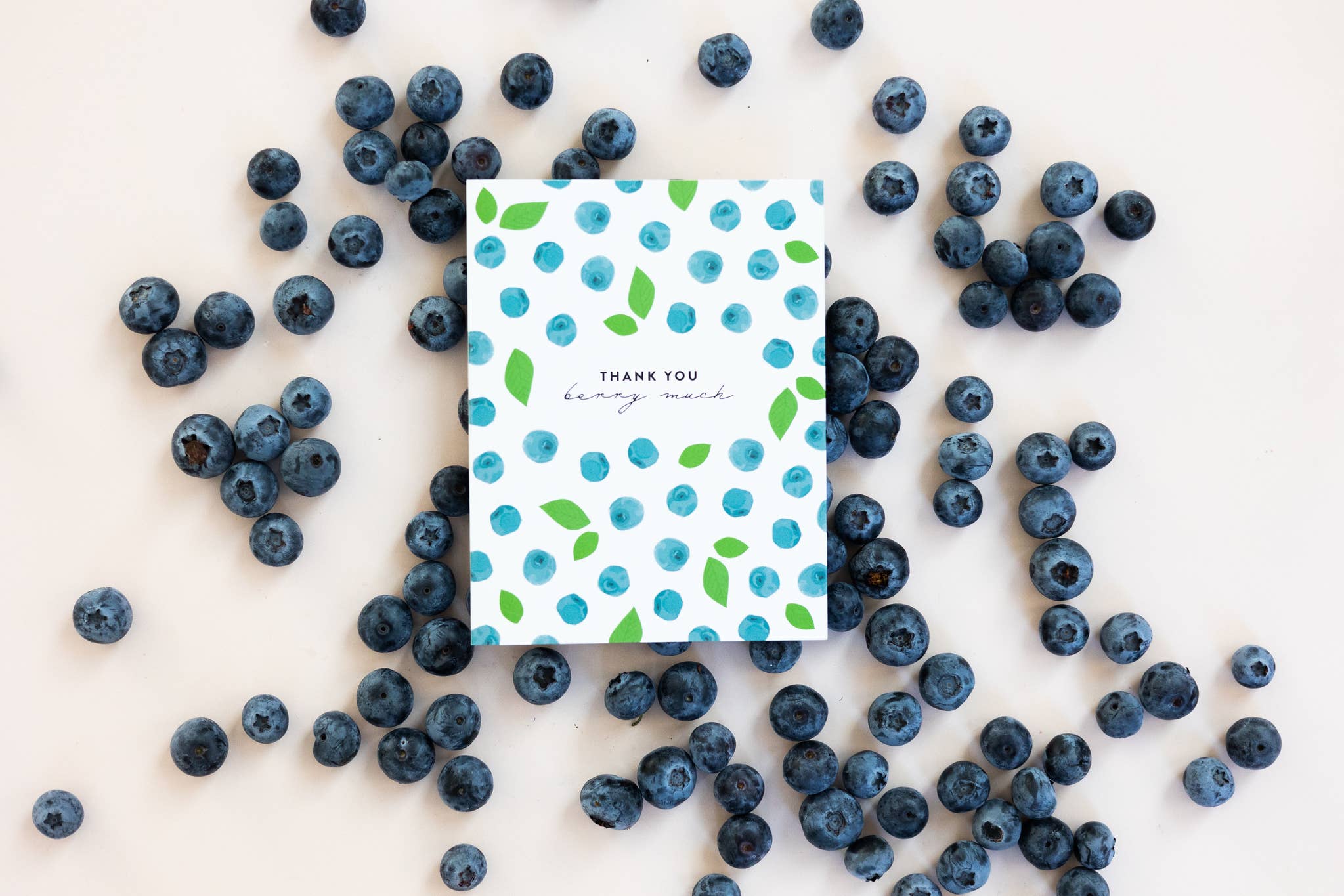 Joy Paper Co. - Wholesale Thank You Card - Thank You Berry Much Card1