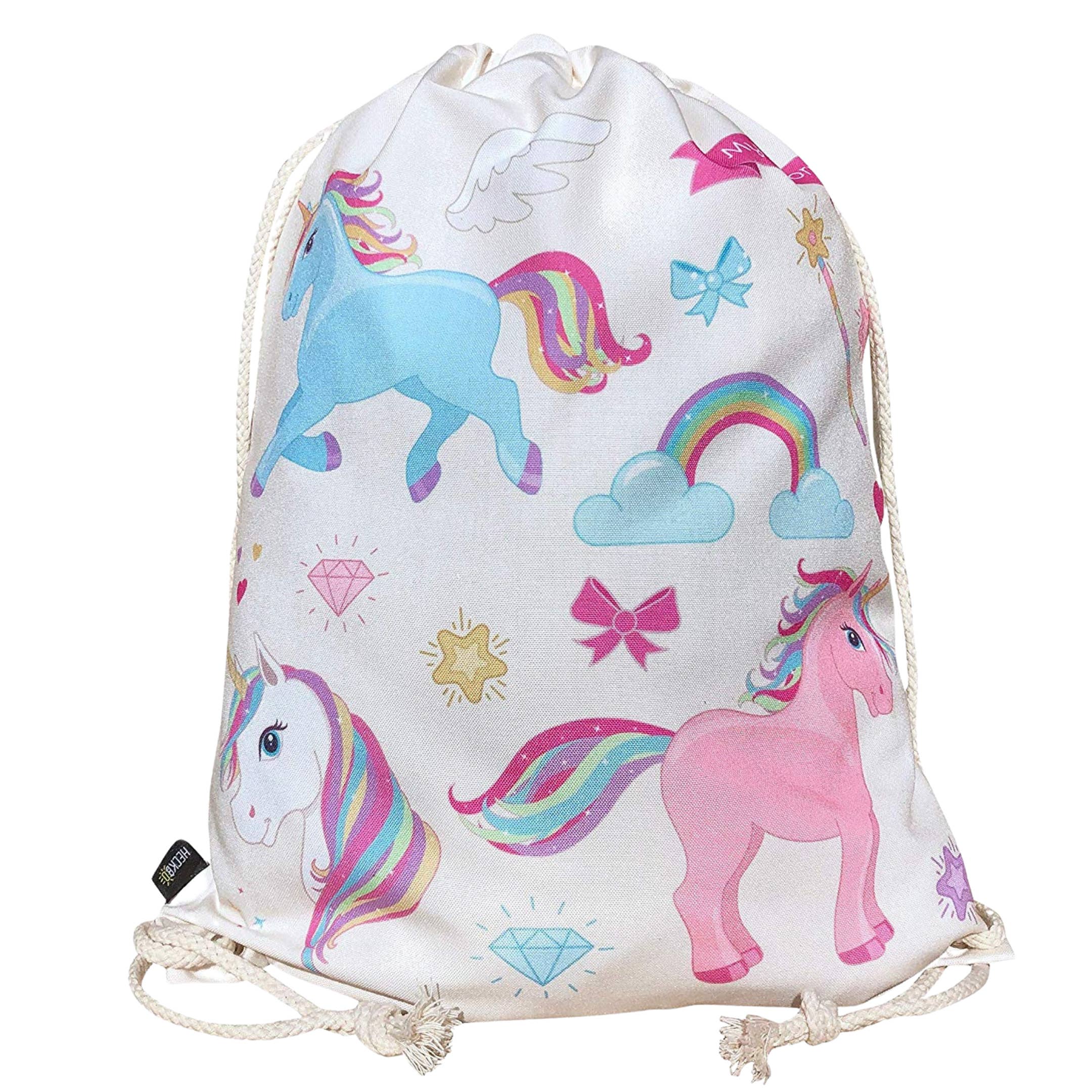 HECKBO - Wholesale Drawstring bag – kids - Kids Unicorn Gym Bag