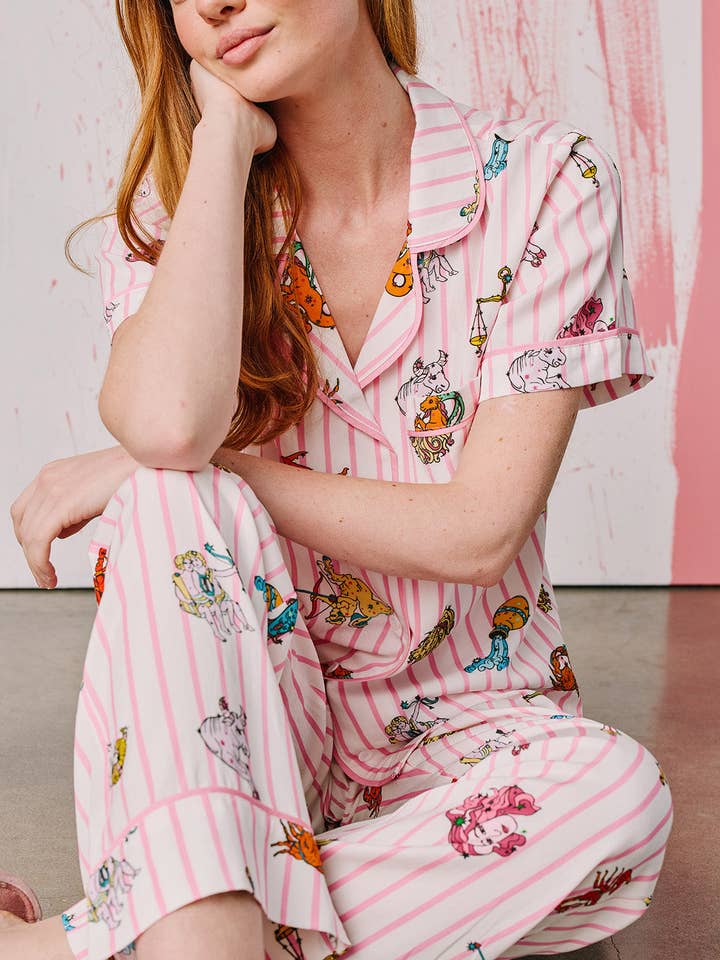 Ensemble de pyjama Zodiac pour la vente par Katie Kime