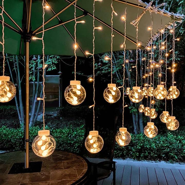BRECK + FOX - Wholesale String Lights - Solar Pendant String Lights