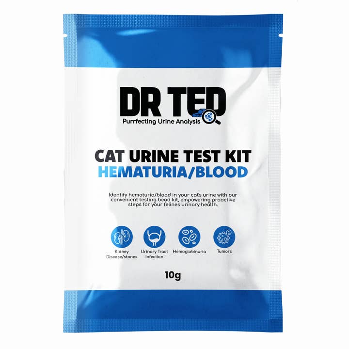Dr Ted Cat Urine Test Kit Hematuria / Blood Detector for wholesale by OurPetsLife