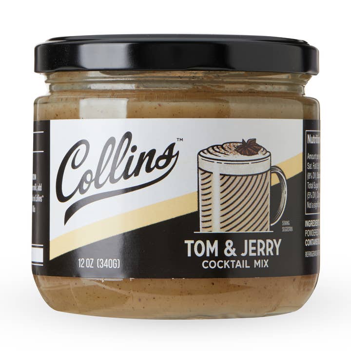 Real Sugar Tom and Jerry Cocktail Mix 12 oz for wholesale by Collins