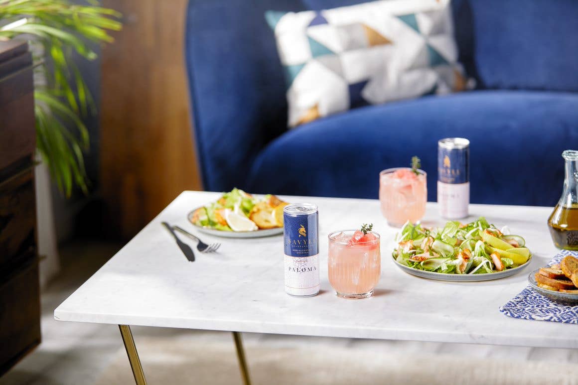 Savyll Beverage Co – wholesale Non-alcoholic aperitif/mocktail – Paloma Cocktail - Non-Alcoholic3