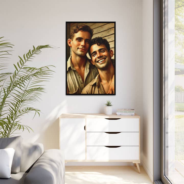 Walt & Pete - Wholesale Art Print - Missing Art Studies - Grant 01016