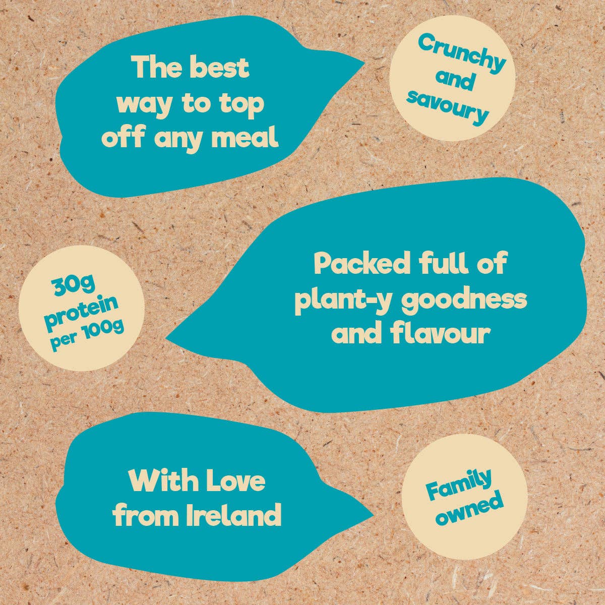 Good4U - Wholesale Salad Dressing - Caesar Crumbles Salad Topper3