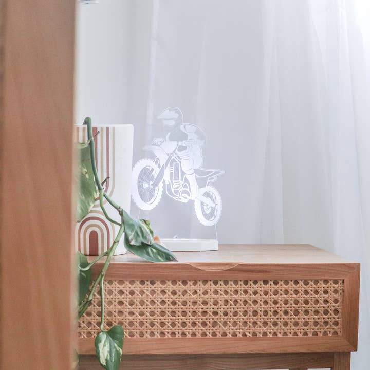 Luminous Distribution - Wholesale Night light – Child & baby - Duski Dream Light LED - Motorbike - PLUG IN4