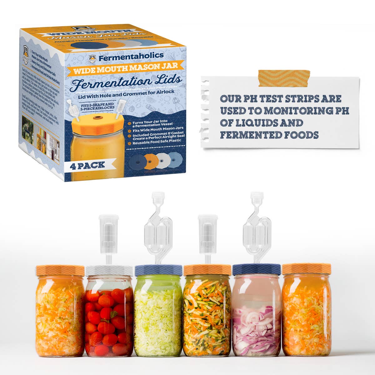 Fermentaholics - Wholesale DIY Drink Kit - Ph Test Sticks - 100 Pack4