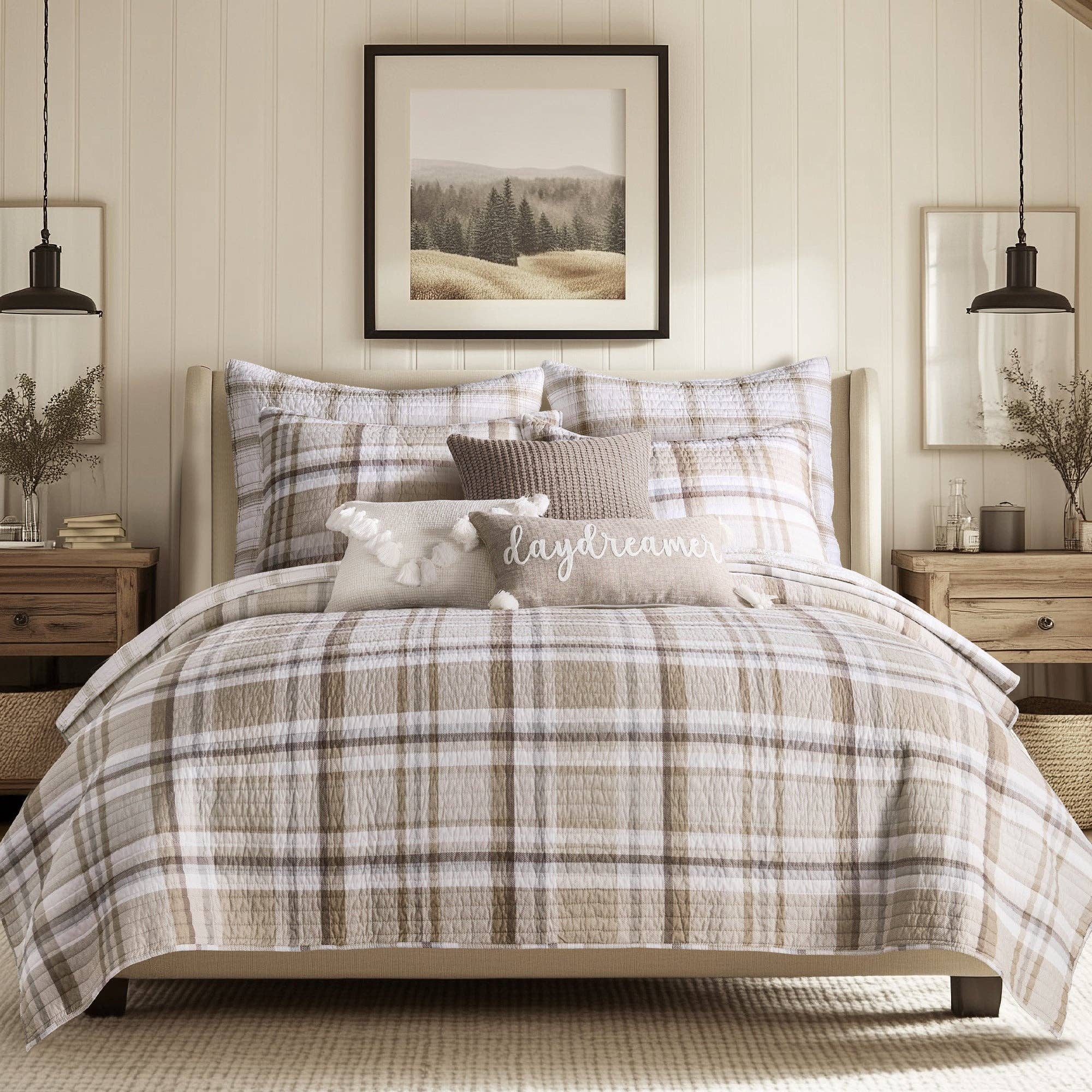 Levtex Home - Wholesale Quilt - Spencer Plaid Quilt18