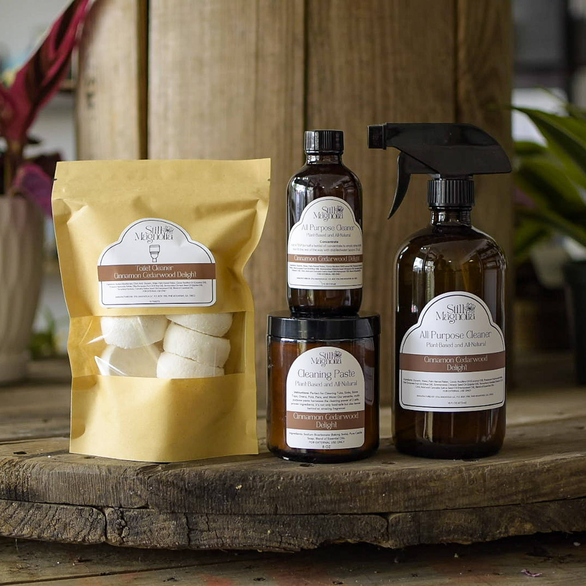 Still Magnolia - Wholesale All-Purpose Cleaning Spray - All Purpose Cleaner - Cinnamon Cedarwood Delight1