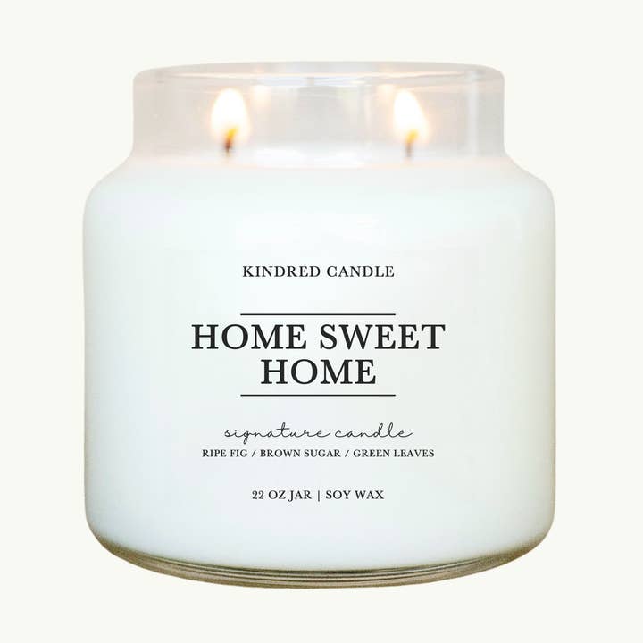 Home Sweet Home 22 oz for wholesale by Kindred Candle