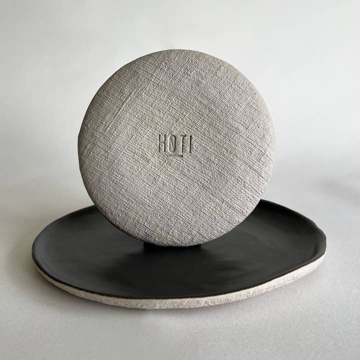 YUTA - Set of 2, Charcoal/Beige for wholesale by KOTI London