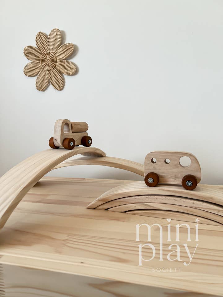 Wooden Stacking Bridges for wholesale by mini play society