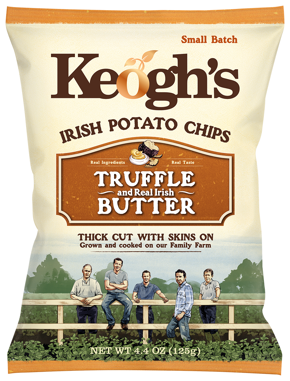 Flavor Distribution - Wholesale Chips - Keoghs Irish Potato Truffle Butter - IRELAND (28 COUNT)0