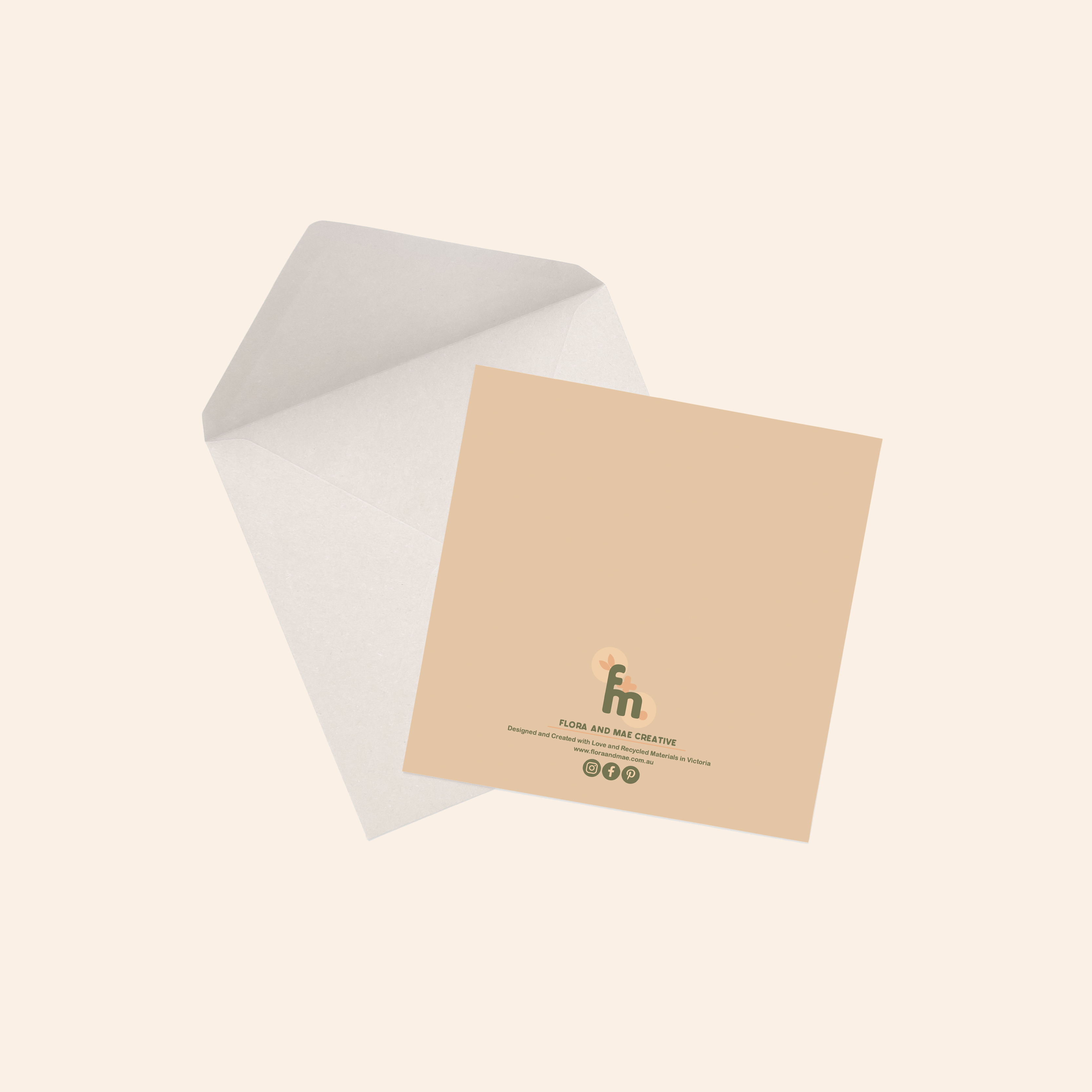 Flora and Mae Creative - Wholesale Everyday greeting card - Floating Balloons Greeting Card2