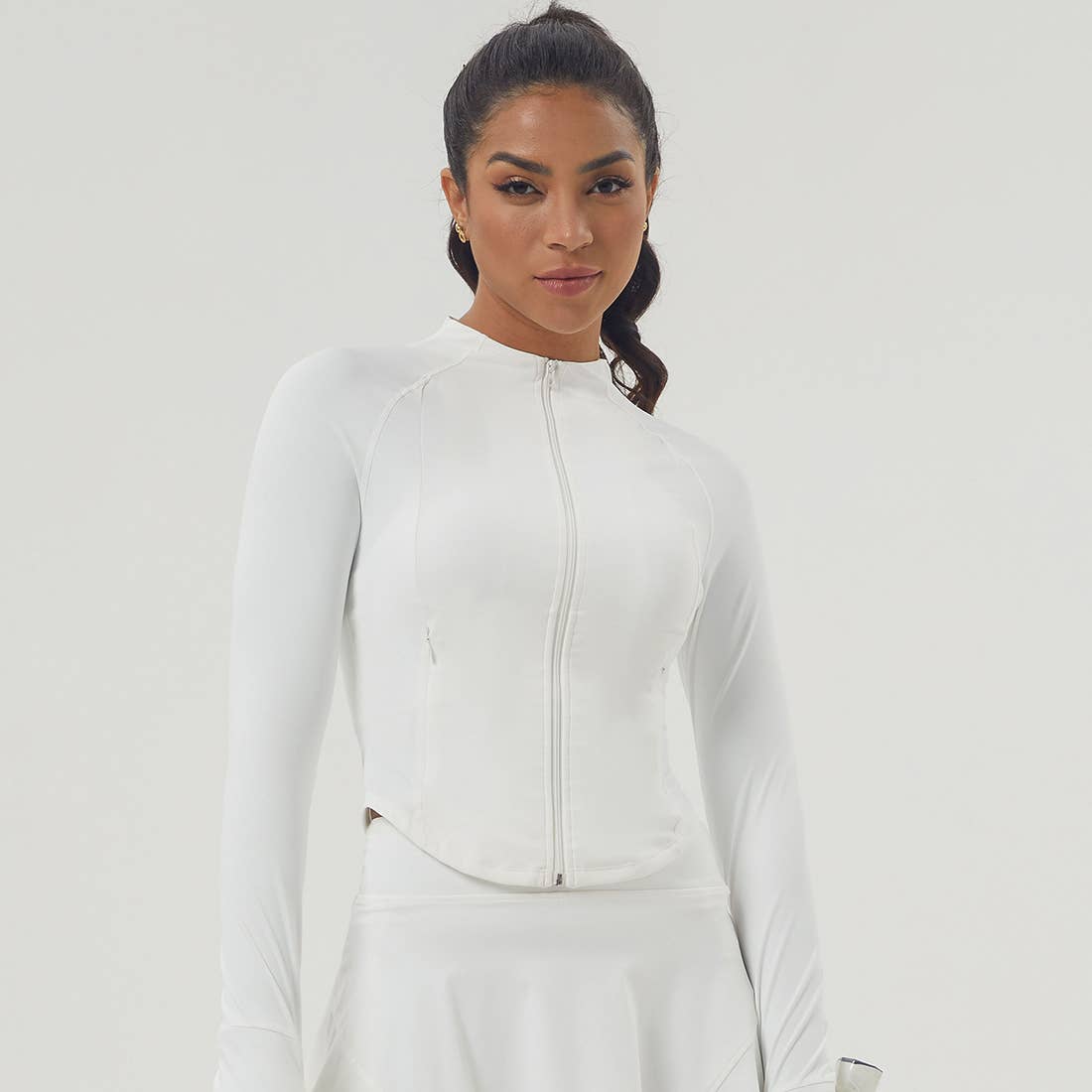 Sodalemon - Vente Veste de sport – femme - Veste de yoga fitness zippée avec trou pour le pouce pour femmes13