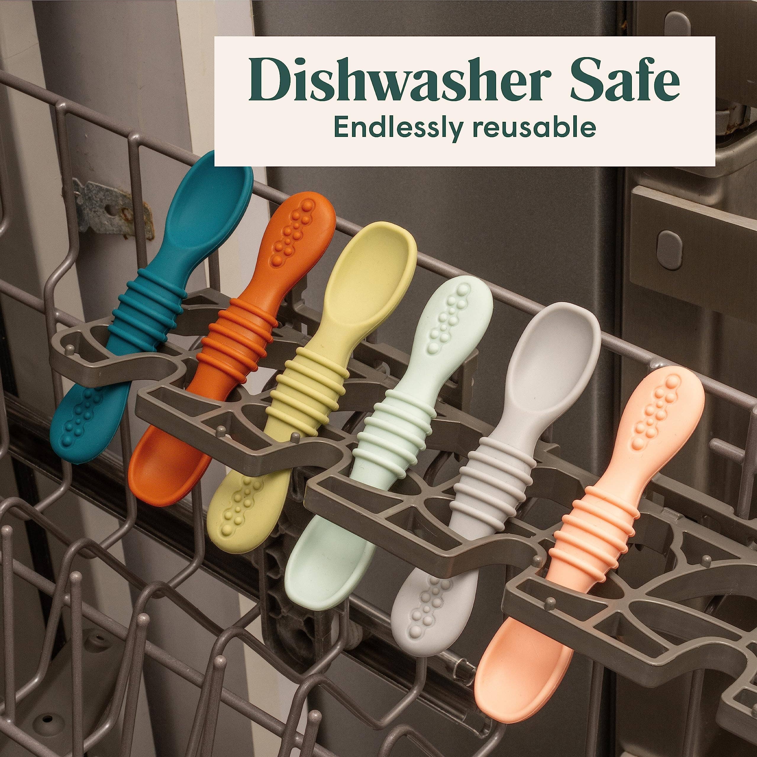 Natemia - Wholesale Feeding Set - Baby - Self-Feeding Silicone Spoons7