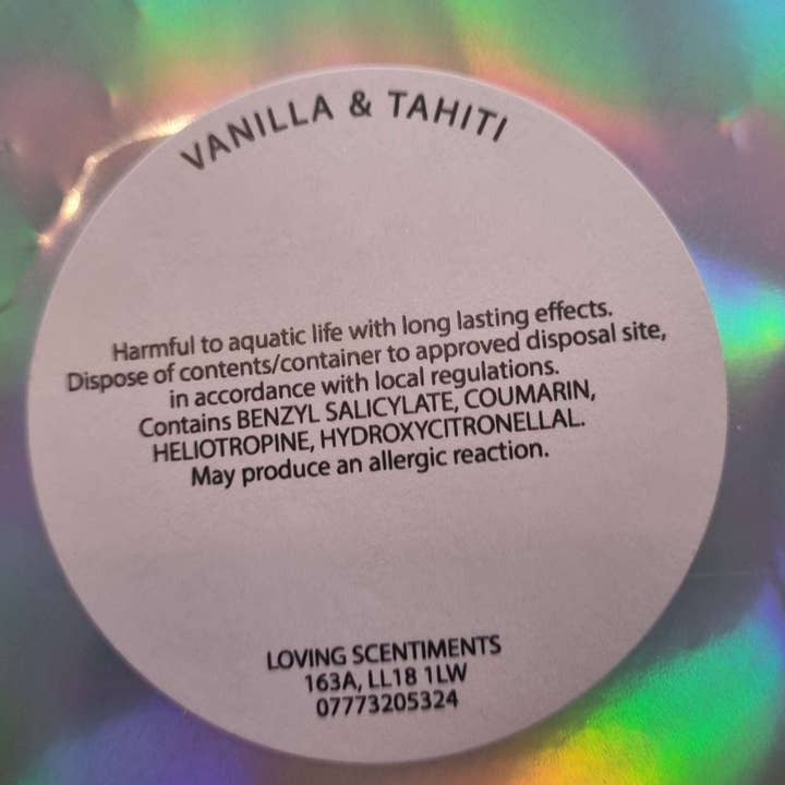 Loving SCENTiments - Wholesale Air freshener - Scented Sizzlers 250g5
