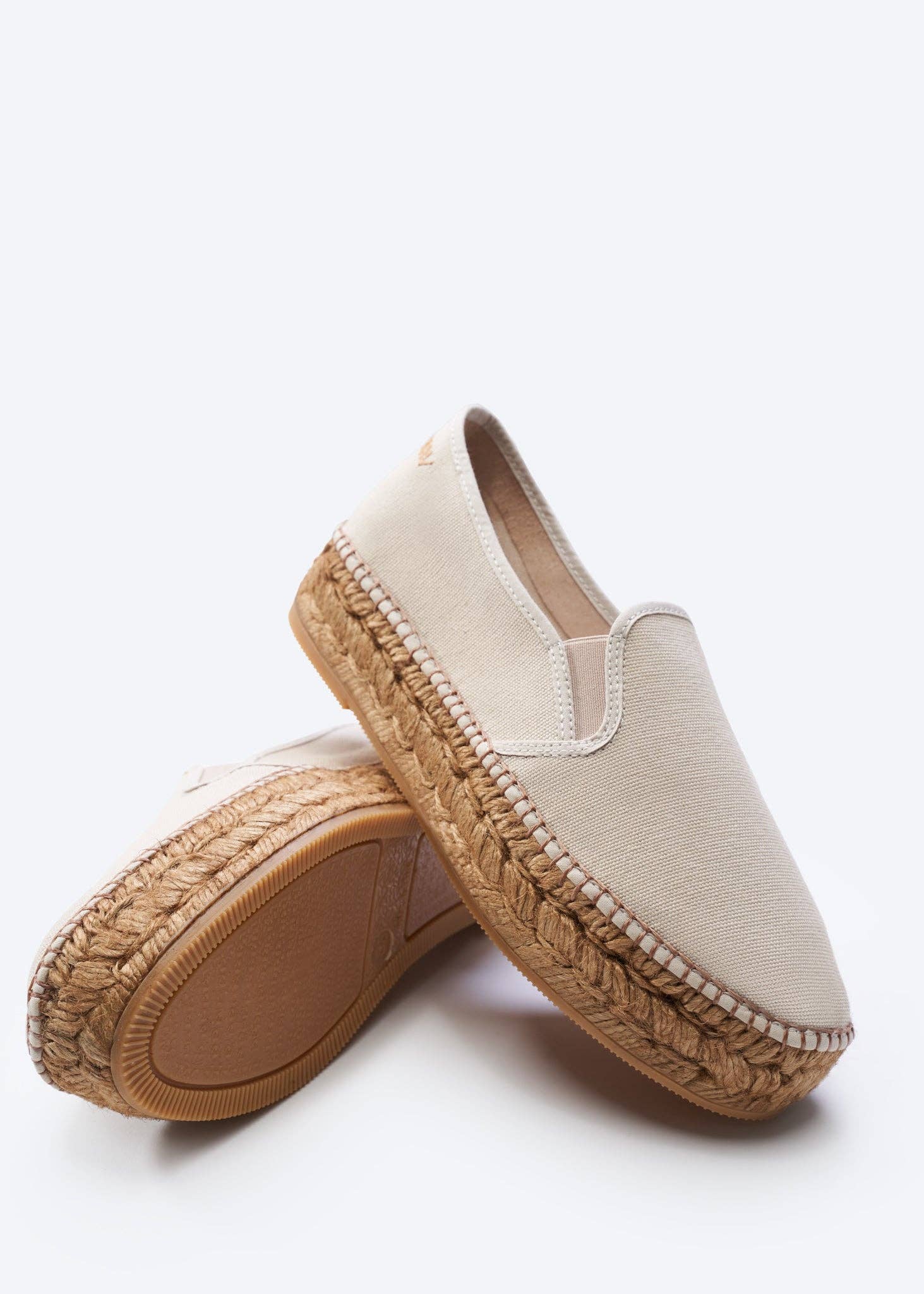 Castell Canvas Platform Espadrilles - Espresso for wholesale on Faire2