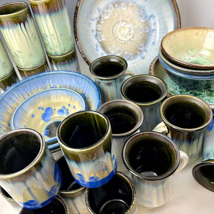 Indikoi Crystalline Pottery Level Up Collection (27 items) for wholesale by Indikoi