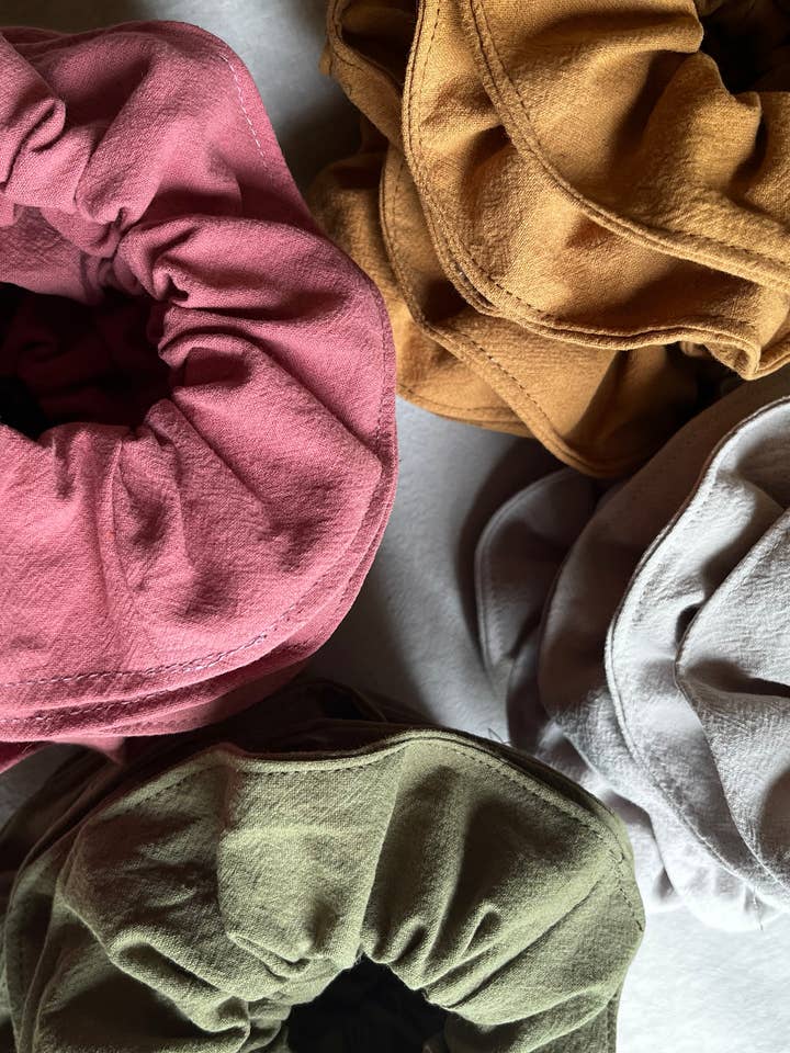 Scrunchie - Washed Cotton for wholesale by Orla & Fern