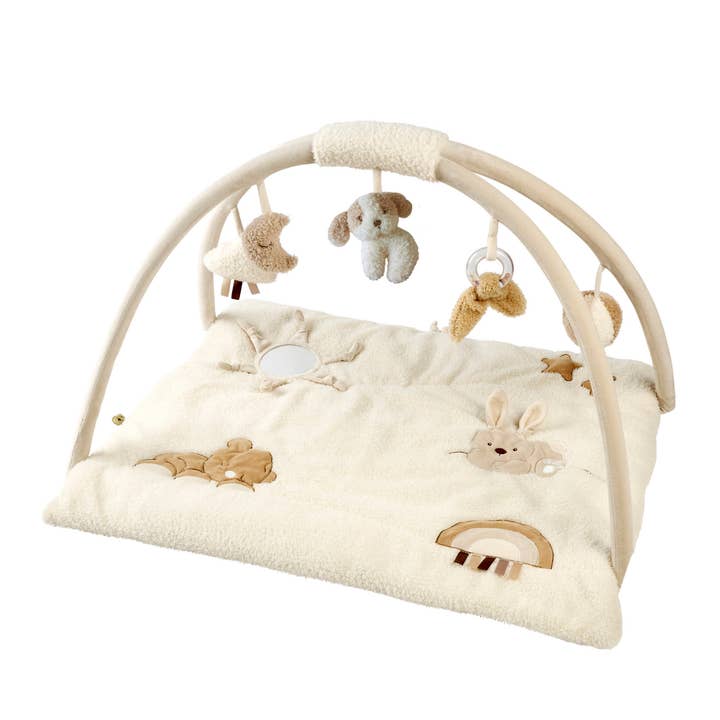 Tapete de Atividades para Bebé TEDDY com Arcos Quadrados – 70 x 80 cm – Tapete de Atividades para Bebé por atacado de Nattou
