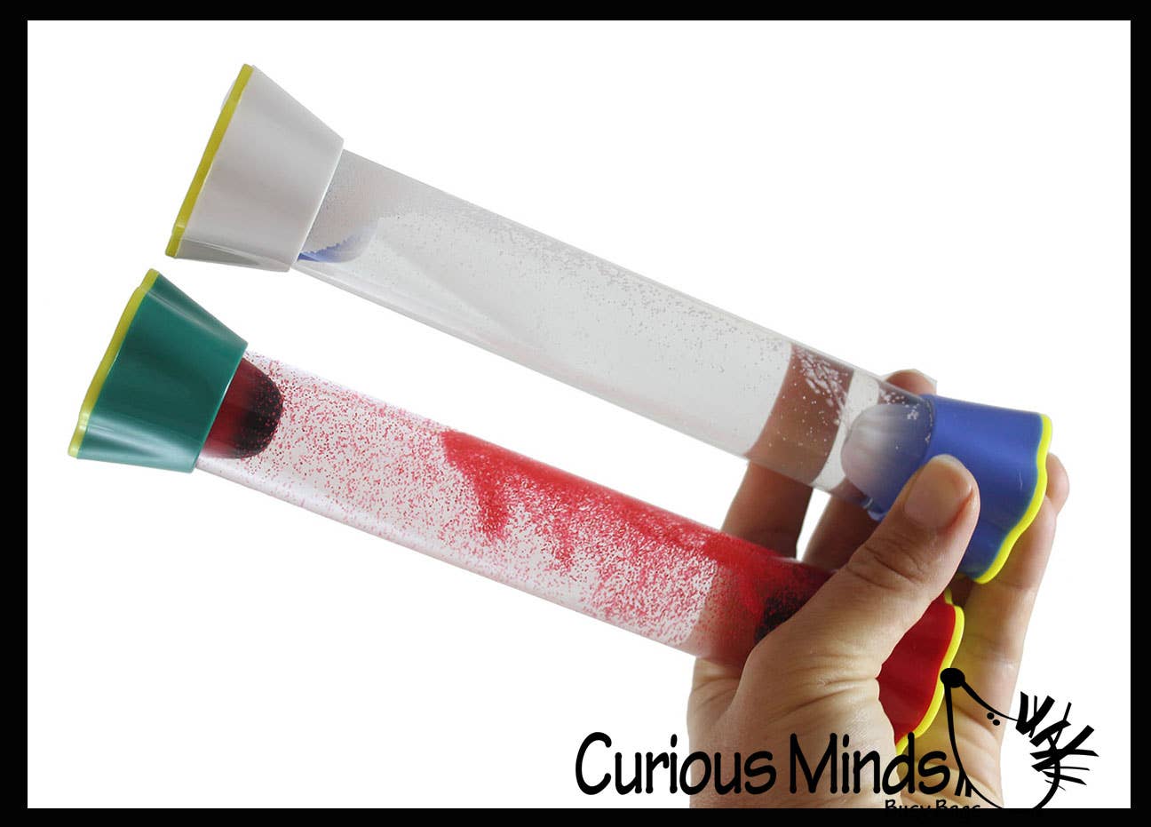 Curious Minds Toys - Wholesale Fidget Toy - Kids - 1 Erupting Volcano Glitter Filled Liquid Dripping Stick Time6