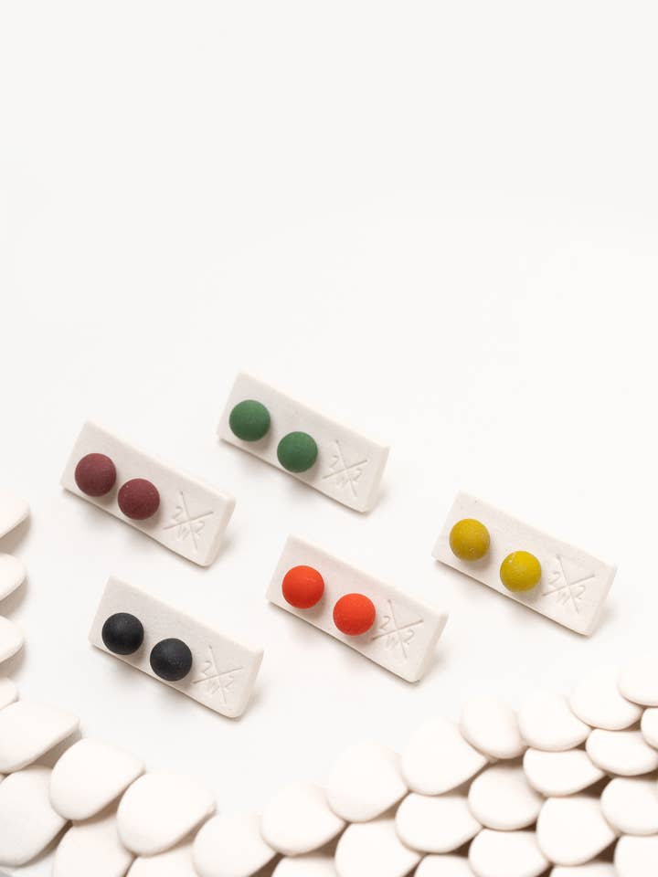 Mod Dot Studs FW25 for wholesale by Twenty Two West