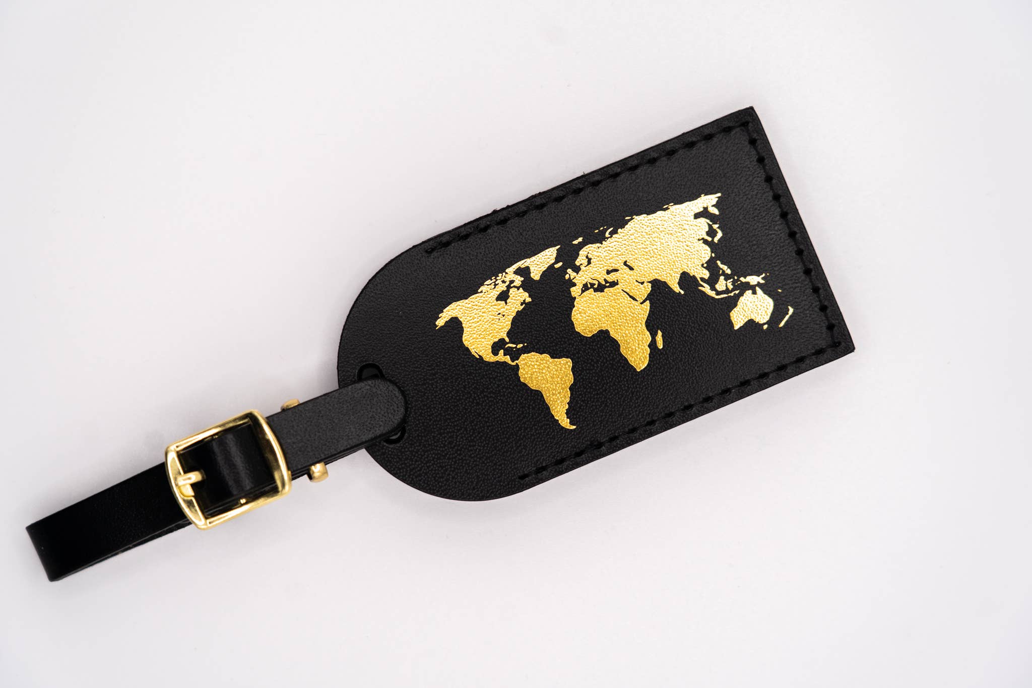 Letter + Leather - Vendita all'ingrosso Targhetta per bagaglio - Etichetta per bagaglio con mappa del mondo, bomboniera per matrimoni o souvenir di viaggio9