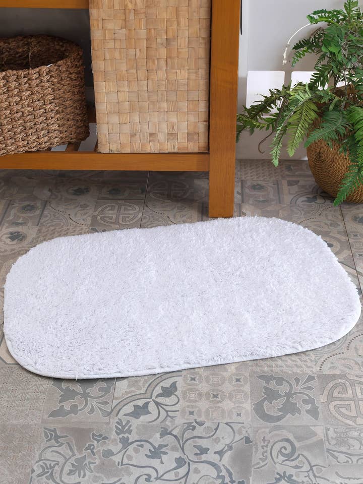 Luksus plys hvid badetæppe for engroshandel hos Globaltex Fine Linens