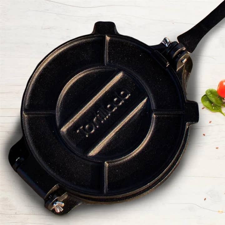 Sayano Deutschland GmbH - Wholesale Kitchen Tool/Gadget - Premium tortilla press with recipe book (16 cm)1