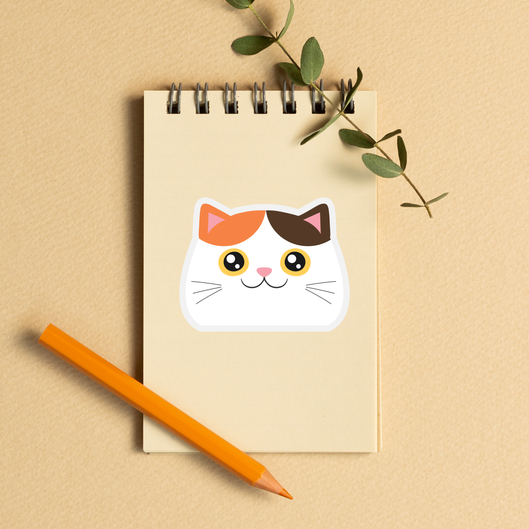 Aloha Ellie & Co. - Wholesale Sticker - Kitty Face Stickers4