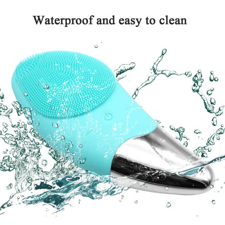 Savoy Active - Wholesale Facial Cleanser - Silicone Facial Cleansing Brush - Green5