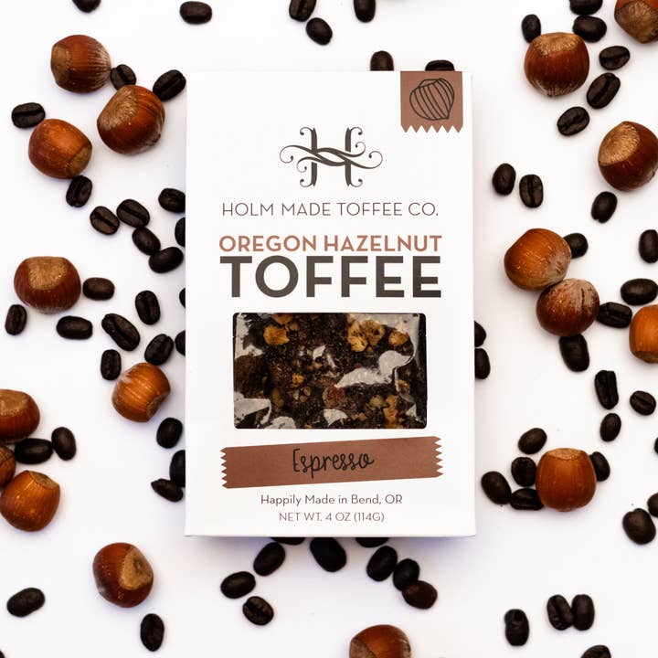 Holm Made Toffee Co. - Wholesale Toffee - Espresso - Oregon Hazelnut Toffee2