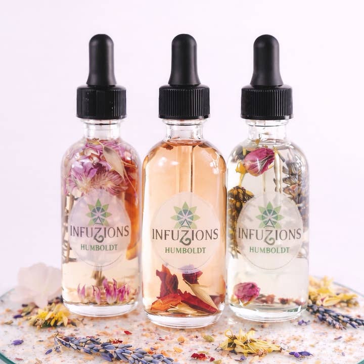 500 mg CBD Body Oils infused in 1 oz droppers for wholesale by Humboldt InfuZions